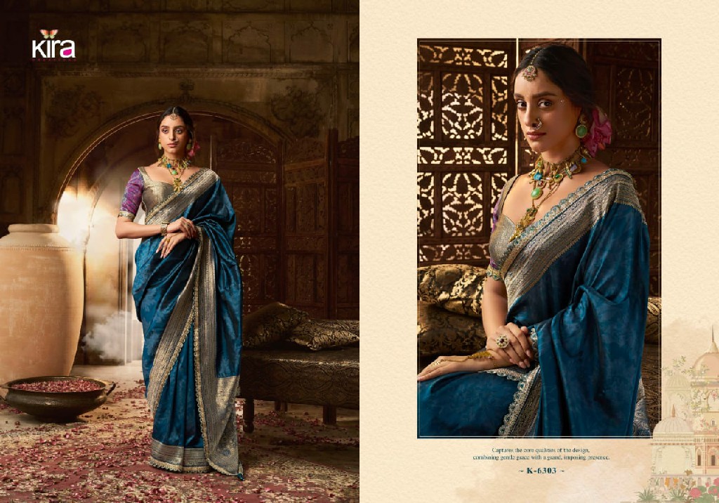 kalaya by kira creation banarasi silk fashionable best saree online