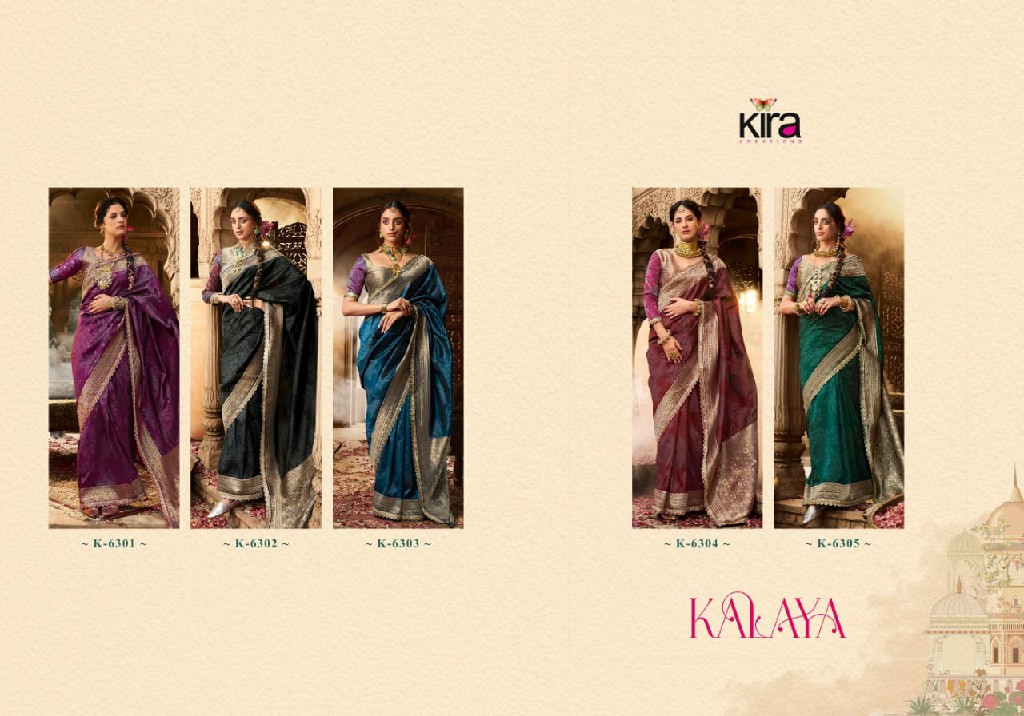 kalaya by kira creation banarasi silk fashionable best saree online