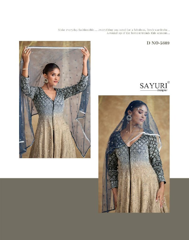 sayuri designer sawaria readymade georgette exclusive gown set