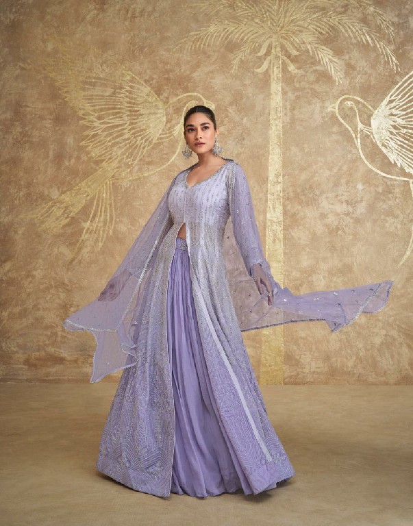 sayuri designer sawaria readymade georgette exclusive gown set