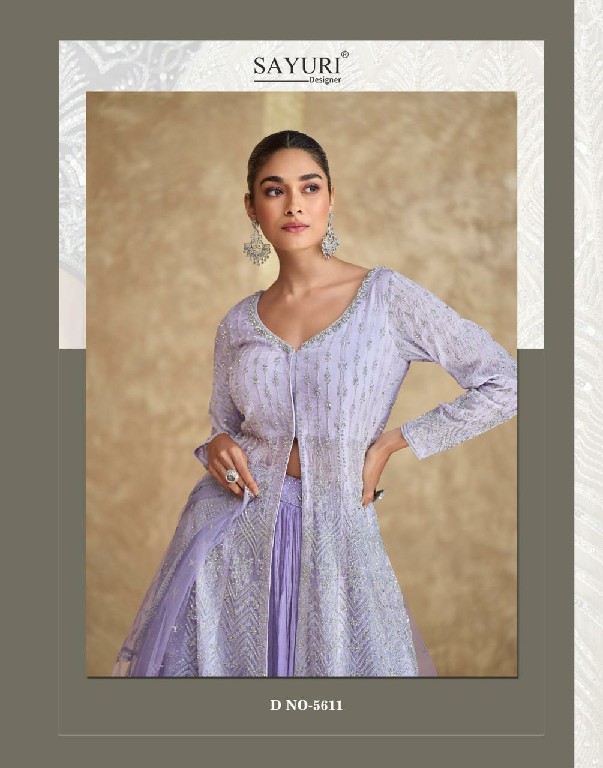 sayuri designer sawaria readymade georgette exclusive gown set