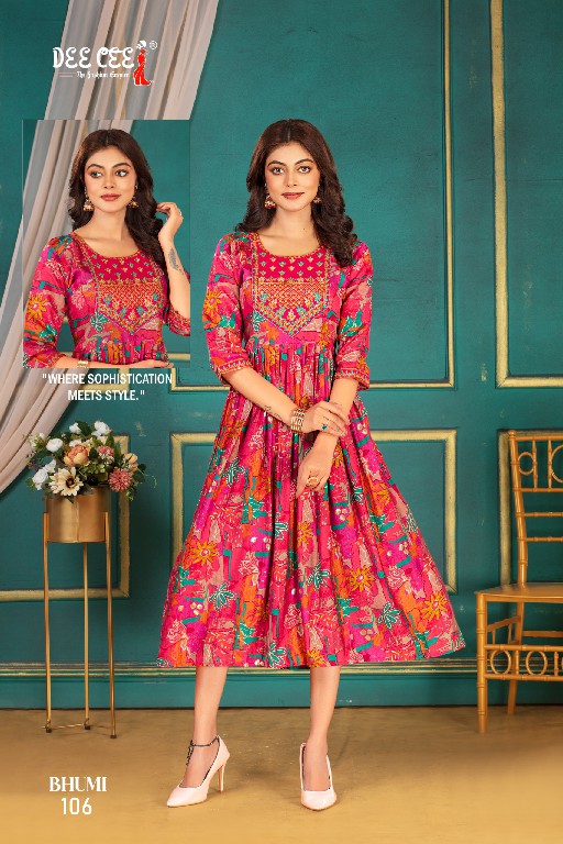 Dee Cee Bhumi Wholesale Straight Long Kurtis Collection