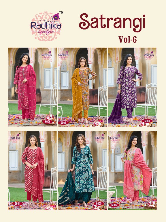 satrangi vol 6 by radhika life style modal print casual full stitch big size dress