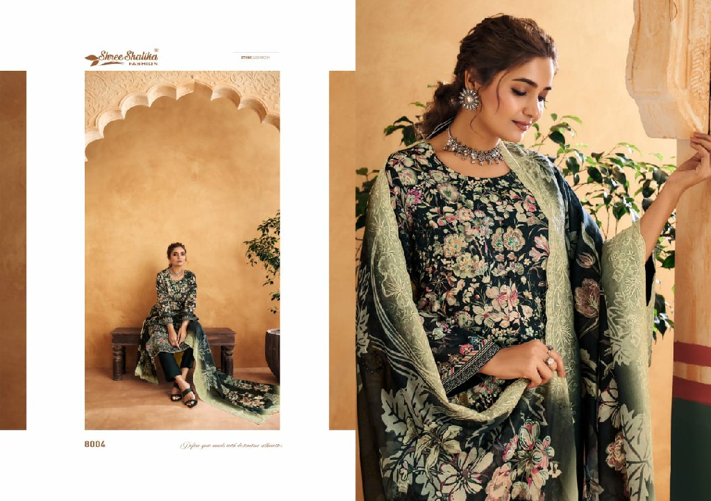 shree shalika mahjabeen vol 8 cotton lawn printed 3pcs suits