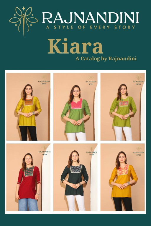 Rajnandini Kiara Wholesale Roman Silk Solid Colour Tunics With Pant