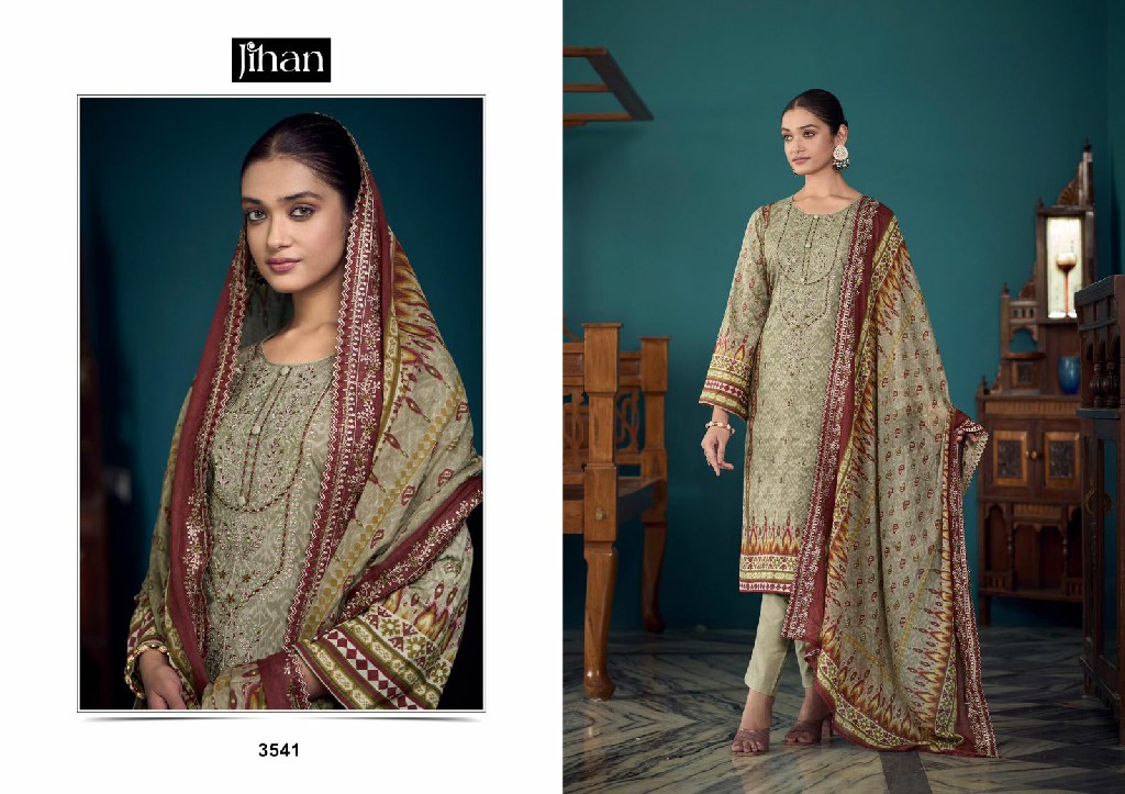 Jihan Bin Saeed Remix Vol-2 Wholesale Pure Lawn Print Indian Pakistani Suits