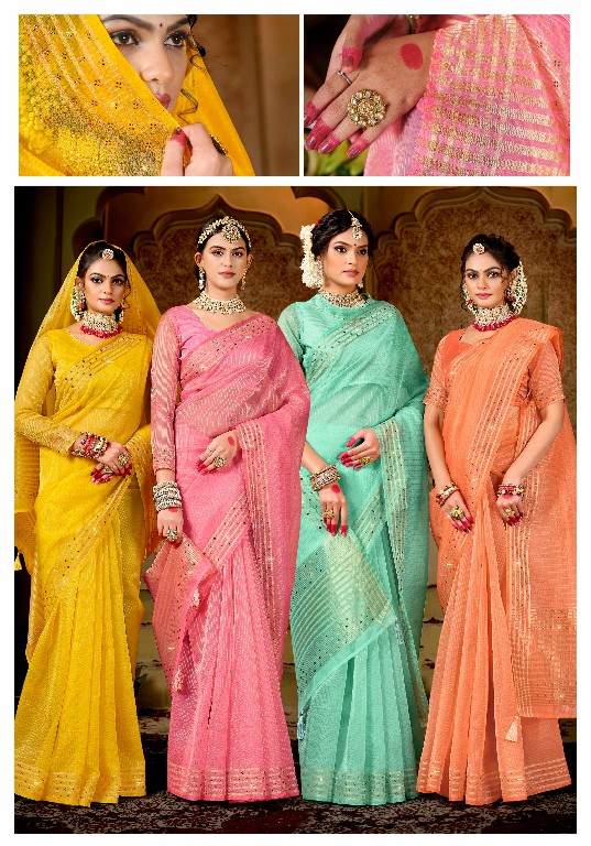 Lifestyle Anjita Wholesale Indian Sarees Catalog