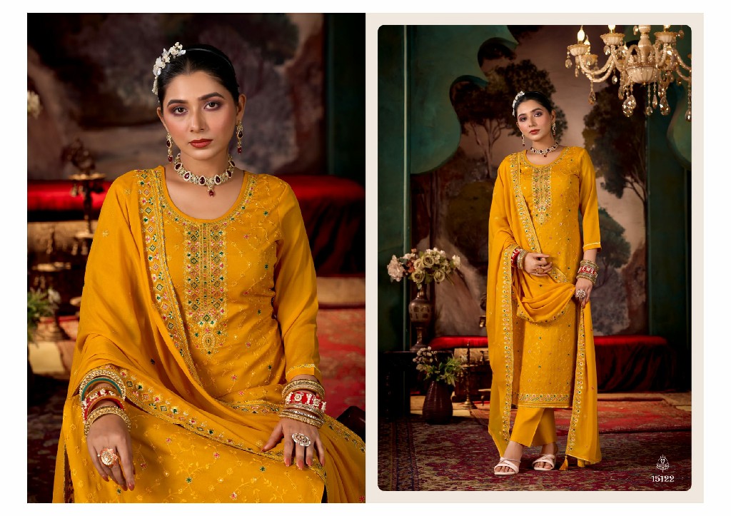 rihana by triple aaa georgette sequence work ladies suits