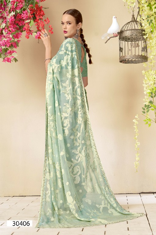 Vallabhi Agnira Vol-2 Wholesale Floral Print With Swaroski Work Sarees