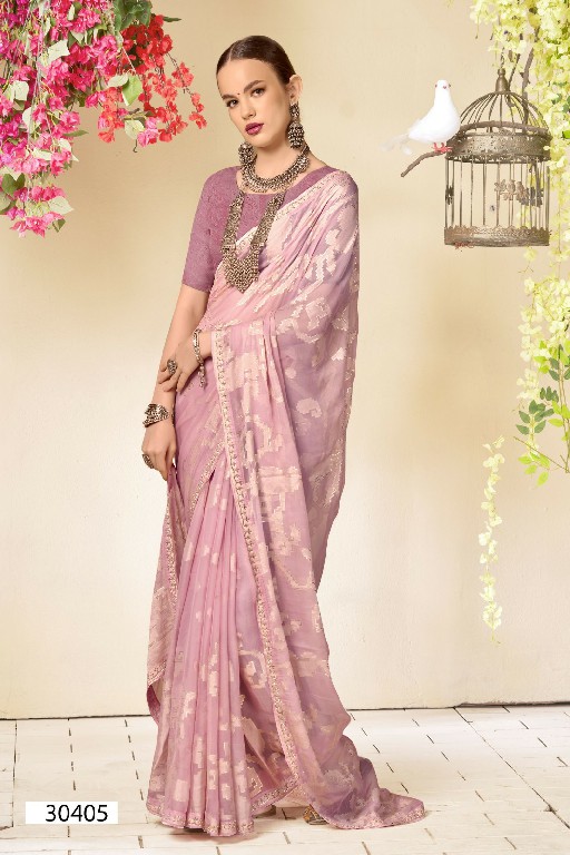 Vallabhi Agnira Vol-2 Wholesale Floral Print With Swaroski Work Sarees