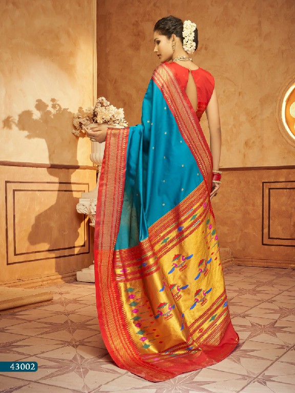 Rajpath Aniruddh Silk Wholesale Pure Paithani Concept Sarees