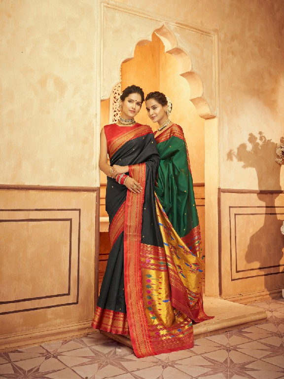 Rajpath Aniruddh Silk Wholesale Pure Paithani Concept Sarees