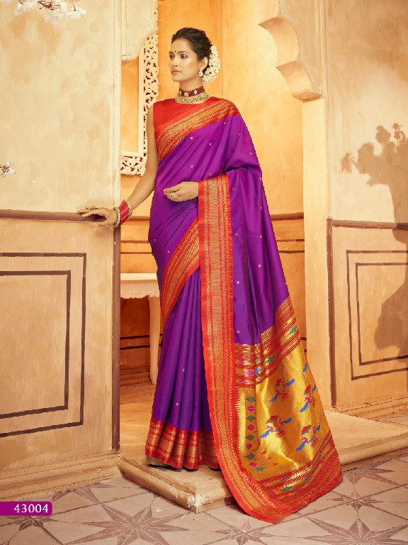 Rajpath Aniruddh Silk Wholesale Pure Paithani Concept Sarees