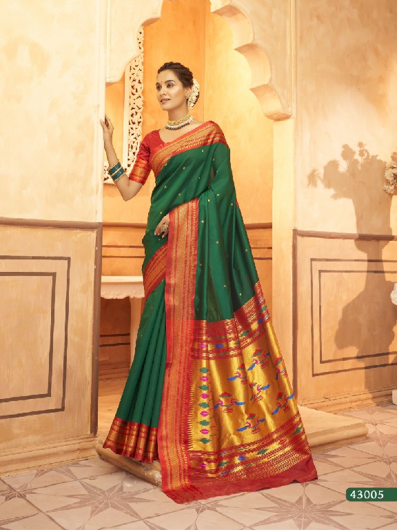 Rajpath Aniruddh Silk Wholesale Pure Paithani Concept Sarees