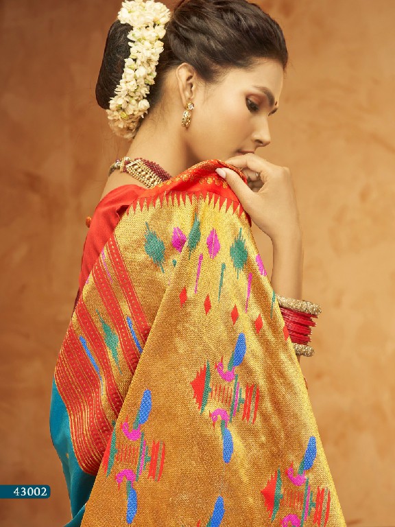 Rajpath Aniruddh Silk Wholesale Pure Paithani Concept Sarees