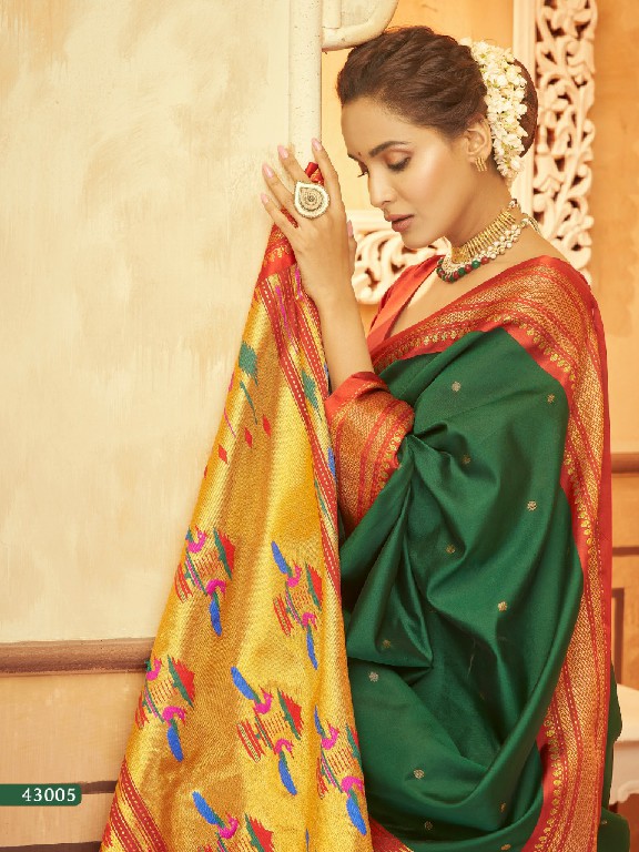 Rajpath Aniruddh Silk Wholesale Pure Paithani Concept Sarees