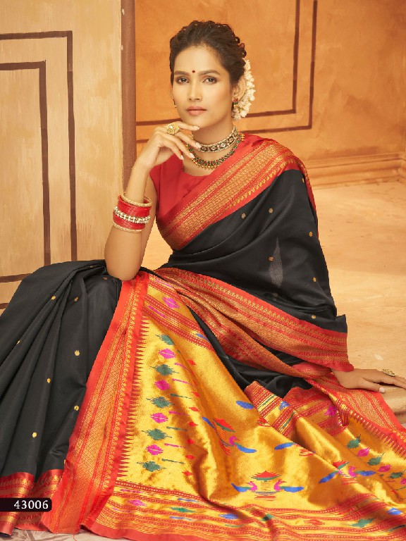 Rajpath Aniruddh Silk Wholesale Pure Paithani Concept Sarees