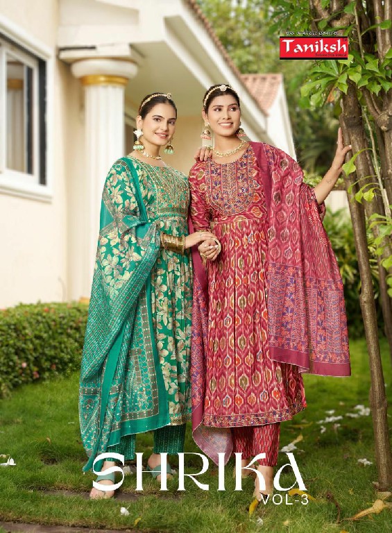 Taniksh Shrika Vol-3 Wholesale Readymade Salwar Suits Catalogue