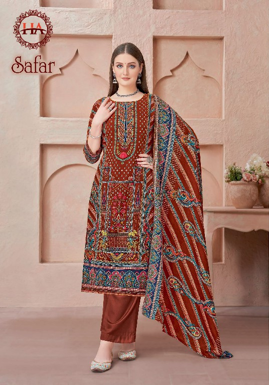 Harshit Safar Wholesale Pure Pashmina Spun Digital Winter Salwar Suits