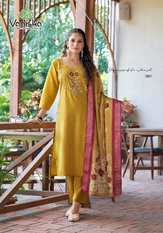 vaniska colourpix fitoor roman simar readymade big size 3pcs suits