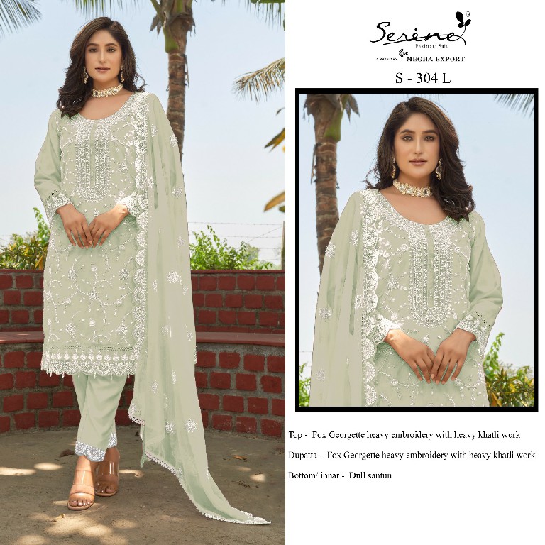 Serine S-304 Wholesale Indian Pakistani Salwar Suits