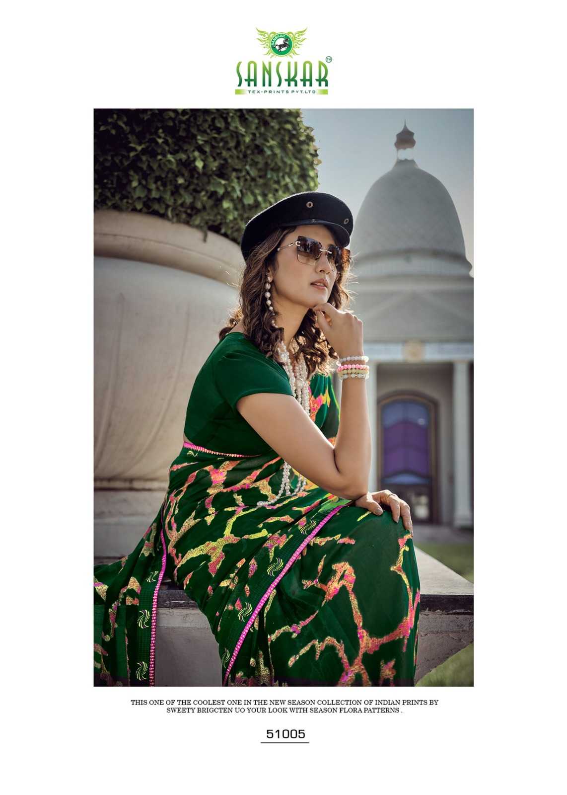 sanskar tex prints suhanepal vol 30 georgette classic saree online