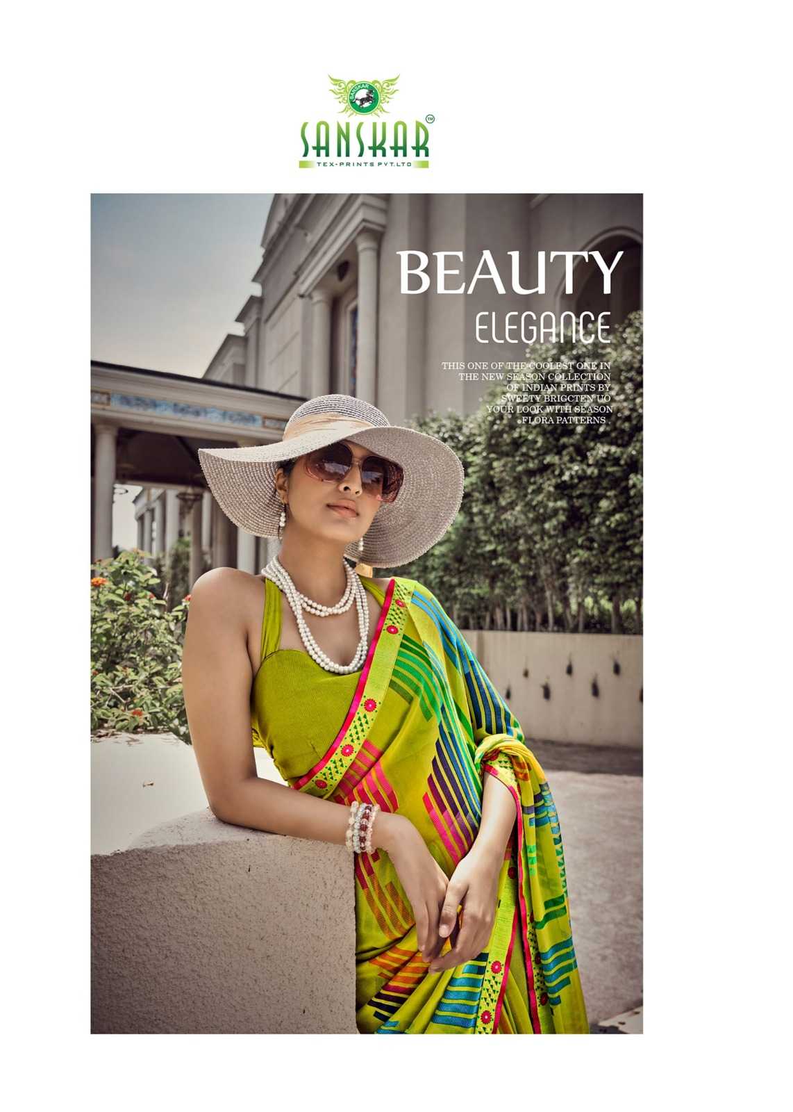 sanskar tex prints suhanepal vol 30 georgette classic saree online