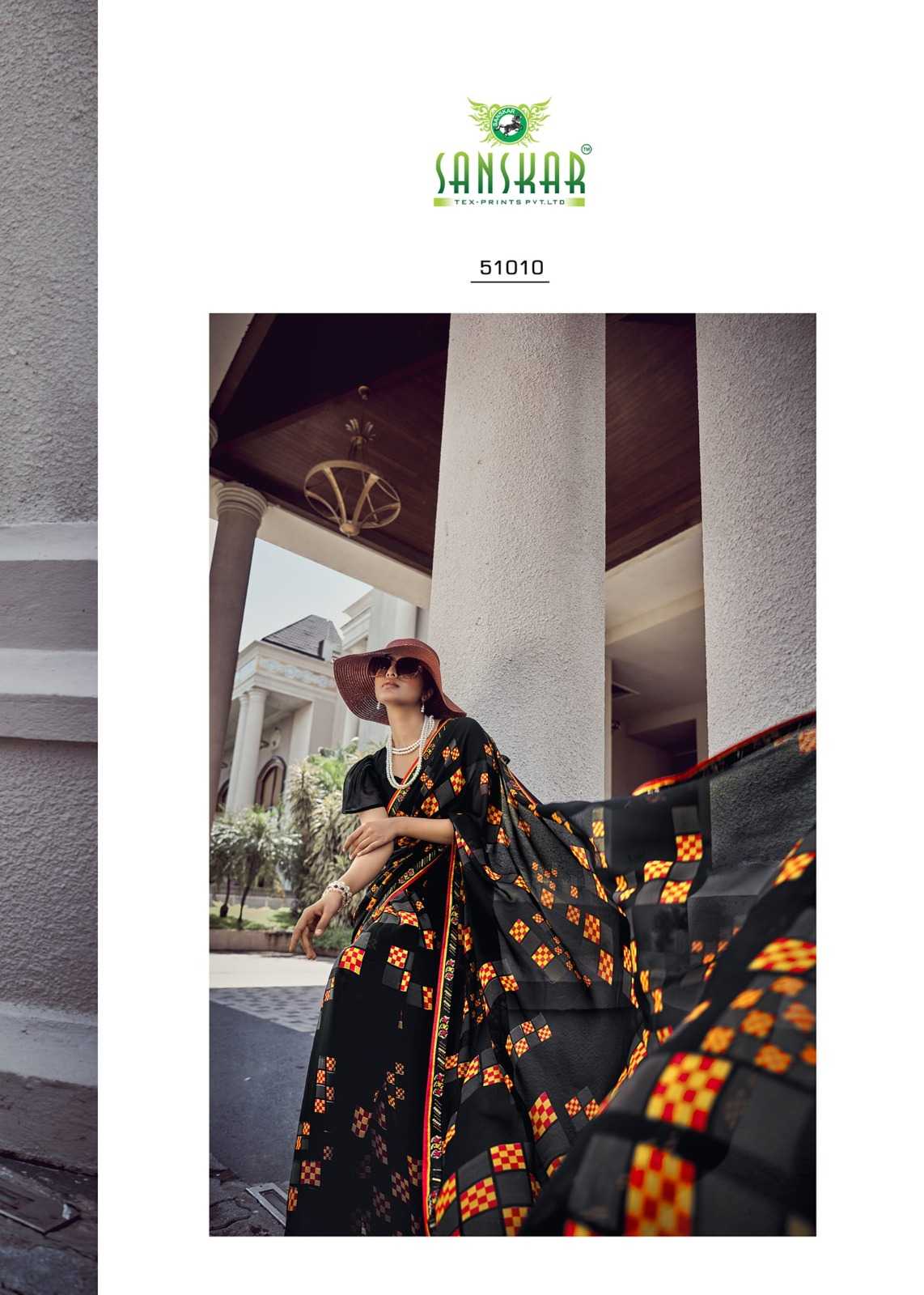 sanskar tex prints suhanepal vol 30 georgette classic saree online
