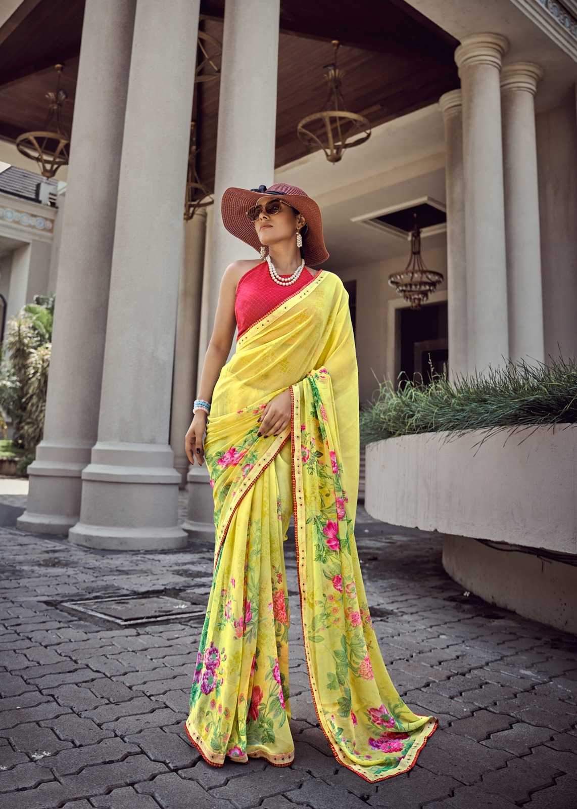 sanskar tex prints suhanepal vol 30 georgette classic saree online