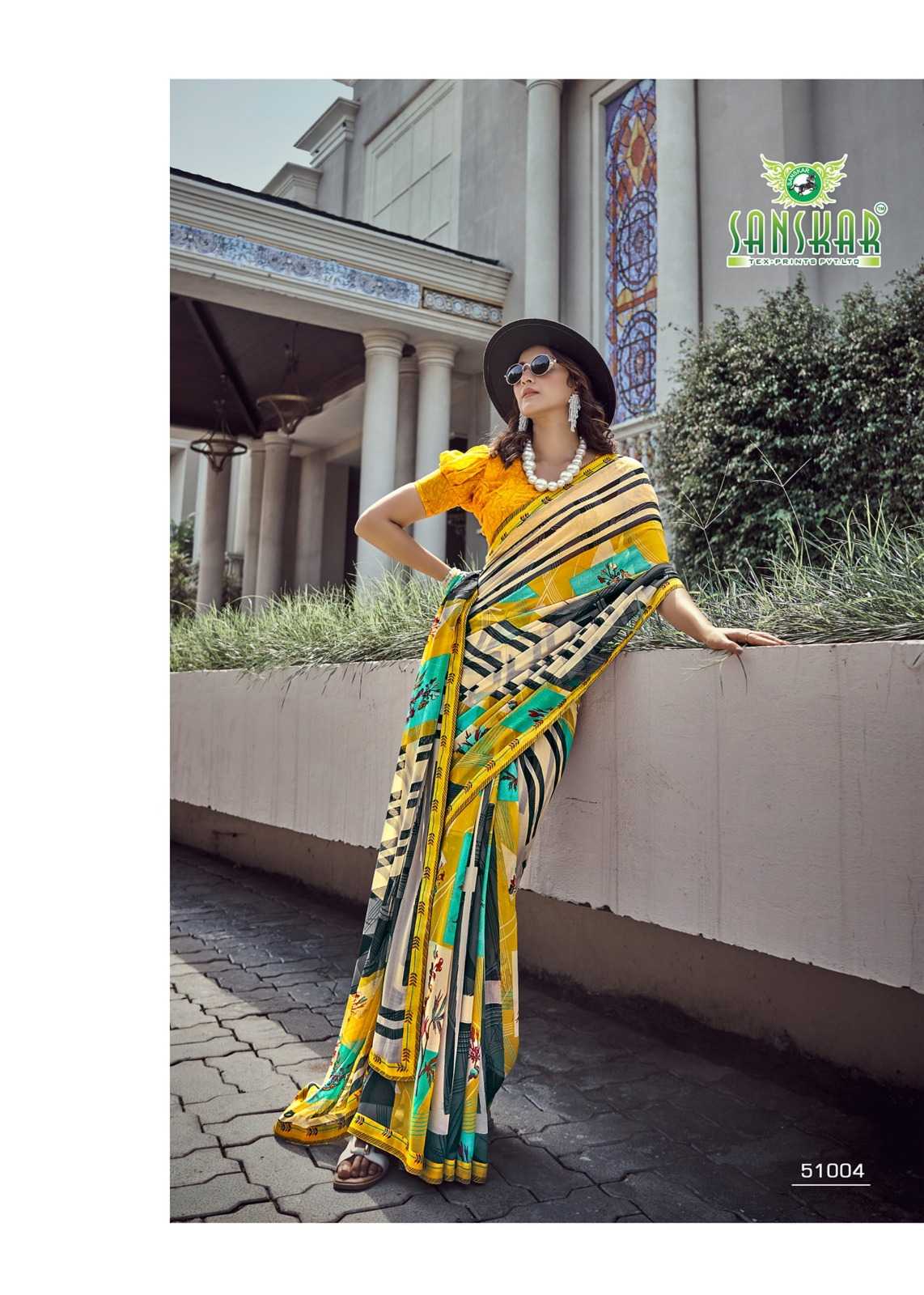 sanskar tex prints suhanepal vol 30 georgette classic saree online