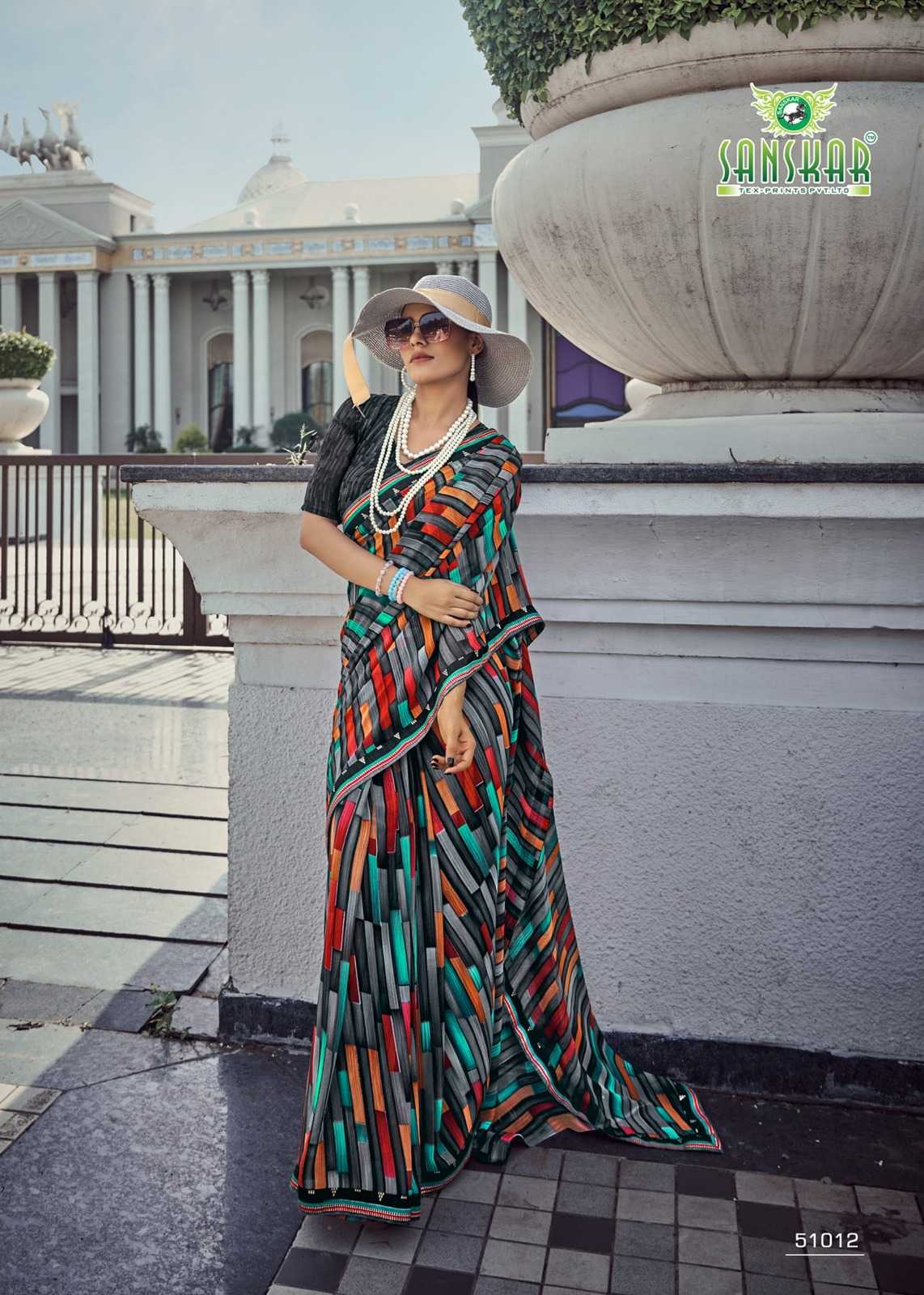 sanskar tex prints suhanepal vol 30 georgette classic saree online
