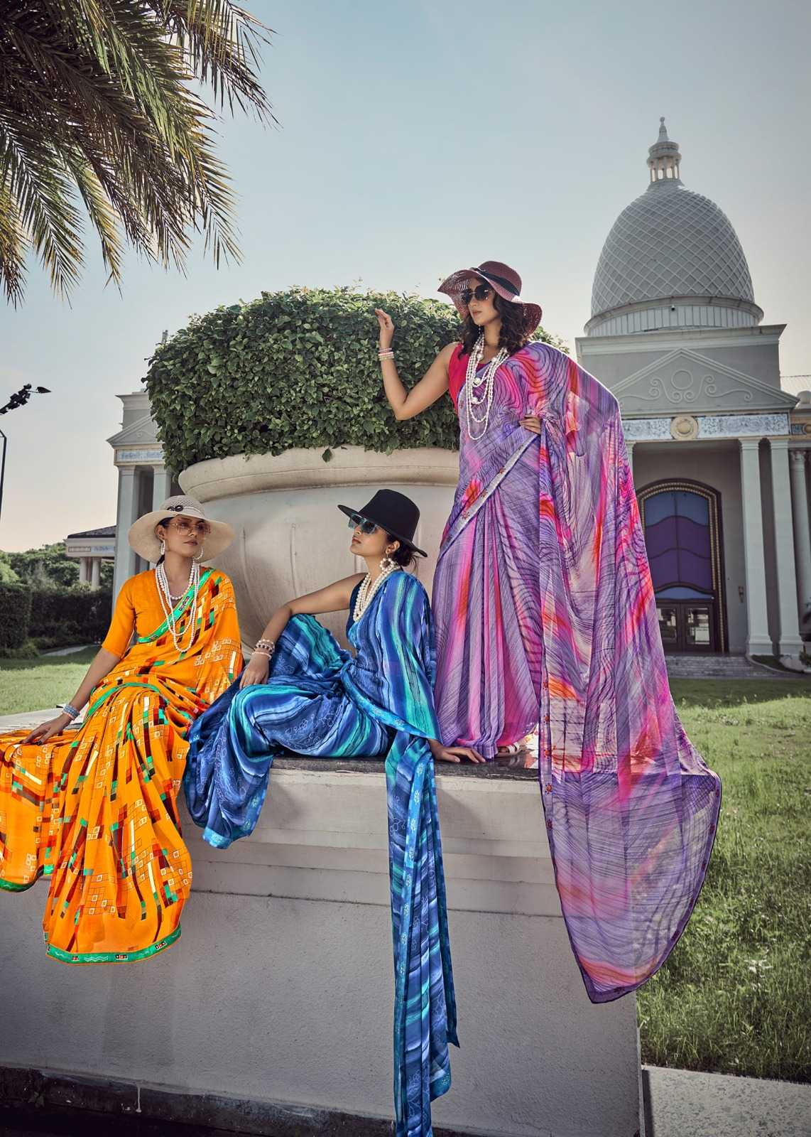 sanskar tex prints suhanepal vol 30 georgette classic saree online