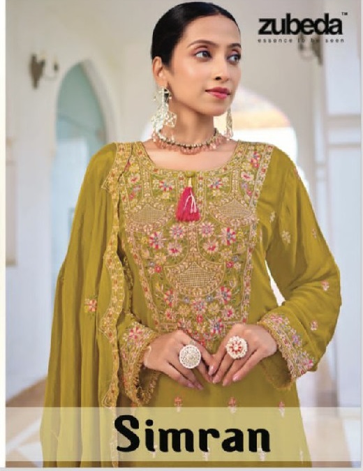 Zubeda Simran Wholesale Heavy Designer Stitched Suits