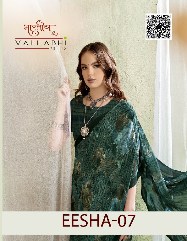 Vallabhi Eesha Vol-7 Wholesale Georgette Ethnic Indian Sarees