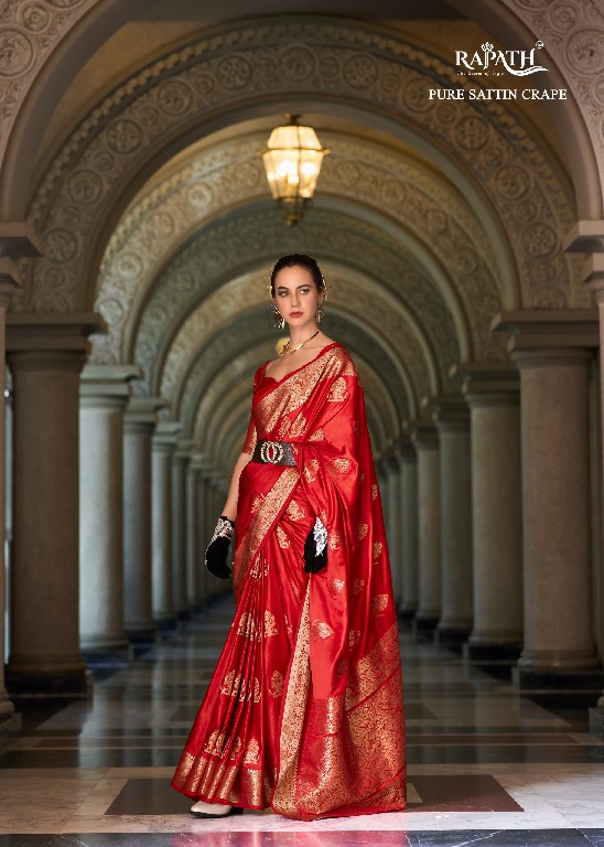 Rajpath Mungha Silk Wholesale Satin Mungha Silk Sarees