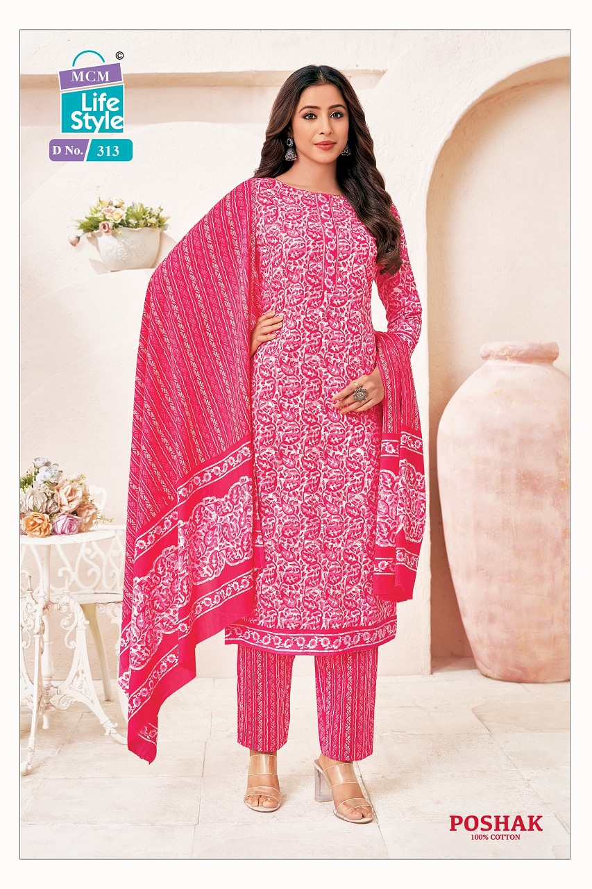 MCM Batik Print Poshak Vol-3 Wholesale Cotton Printed Kurti With Pant And Dupatta