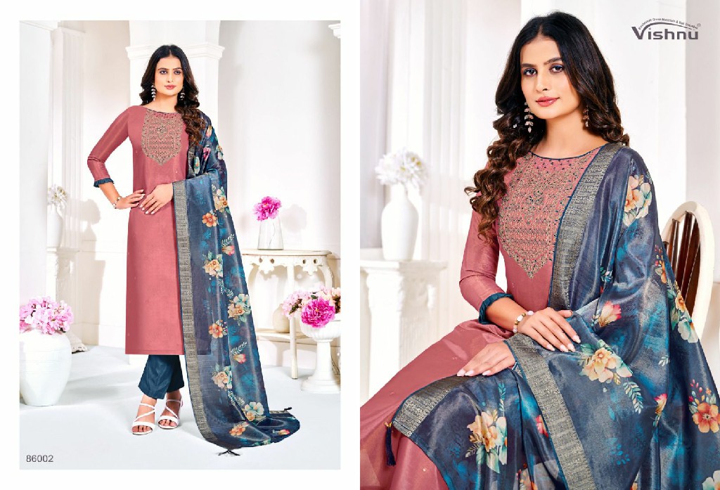 taahira by vishnu attractive cosmos simmer ladies suits