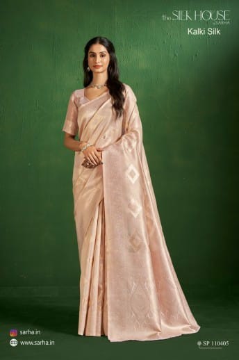 Sarha By Aura Kalki Silk Wholesale Tissue Silk Ethnic Sarees