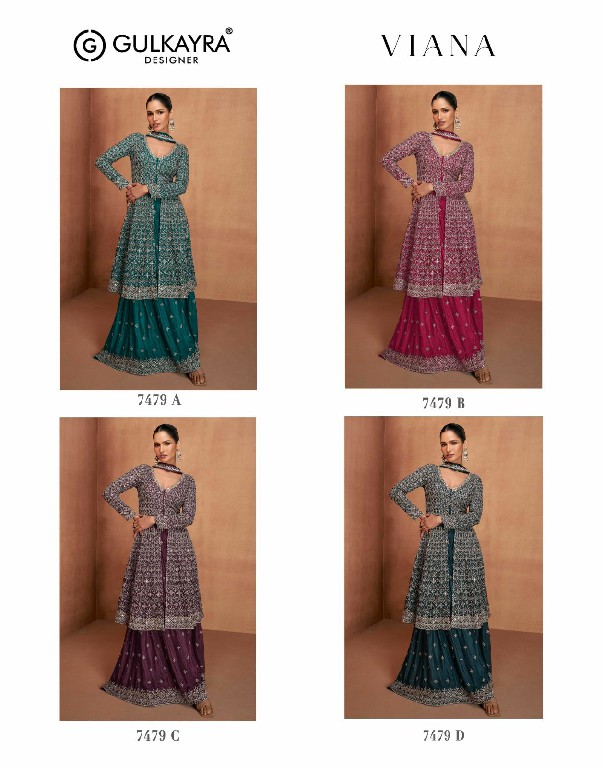 Gulkayra Viana Wholesale Real Chinon Free Size Stitched Suits