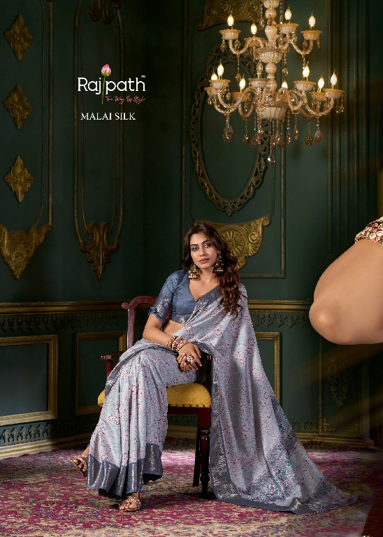 Rajpath Ice Cream Wholesale Soft Dola Silk Indian Sarees