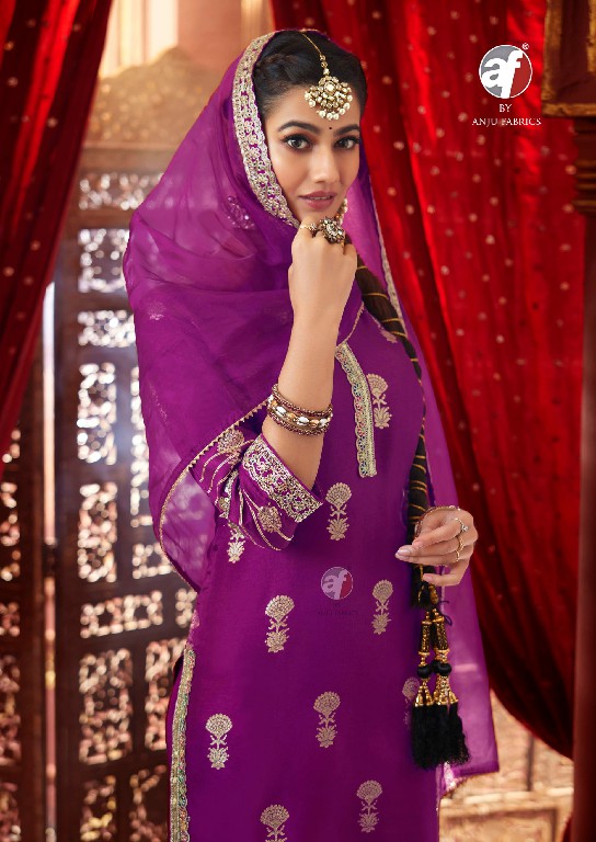 Anju Bandhan Vol-4 Wholesale Dola Silk With Jacquard Kurtis With Pant And Dupatta