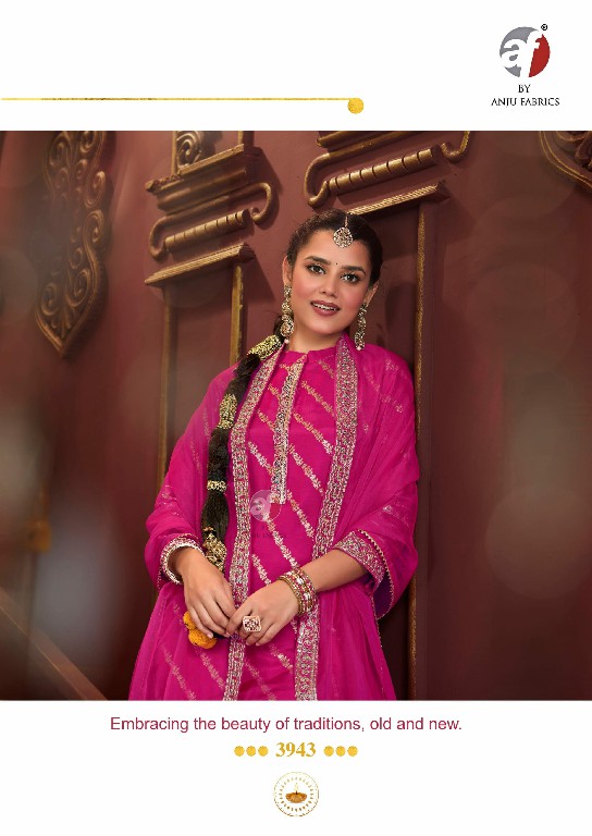 Anju Bandhan Vol-4 Wholesale Dola Silk With Jacquard Kurtis With Pant And Dupatta