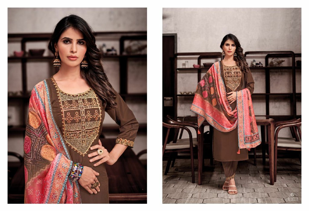 Sweety Polo Wholesale Silk Base Kurti With Bottom And Dupatta