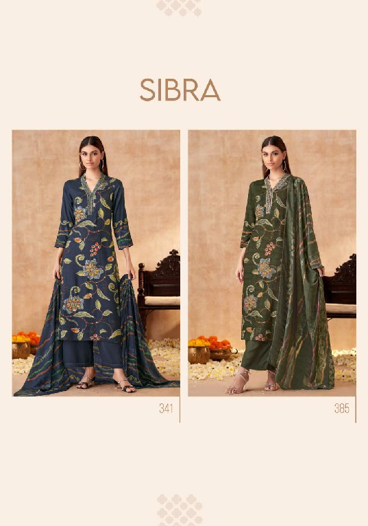 sibra by sahiba staple twill digital print unique suits collection