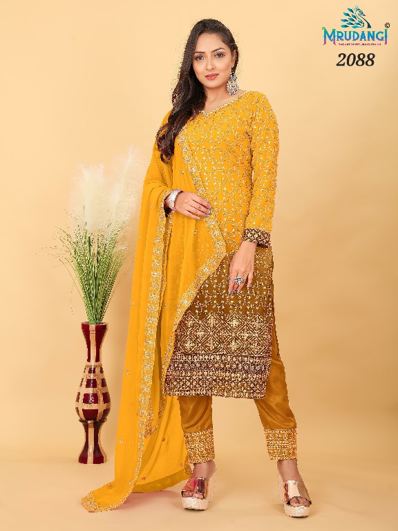 Mrudangi Misri 2087 Series Wholesale Designer Full Stitched Salwar Kameez