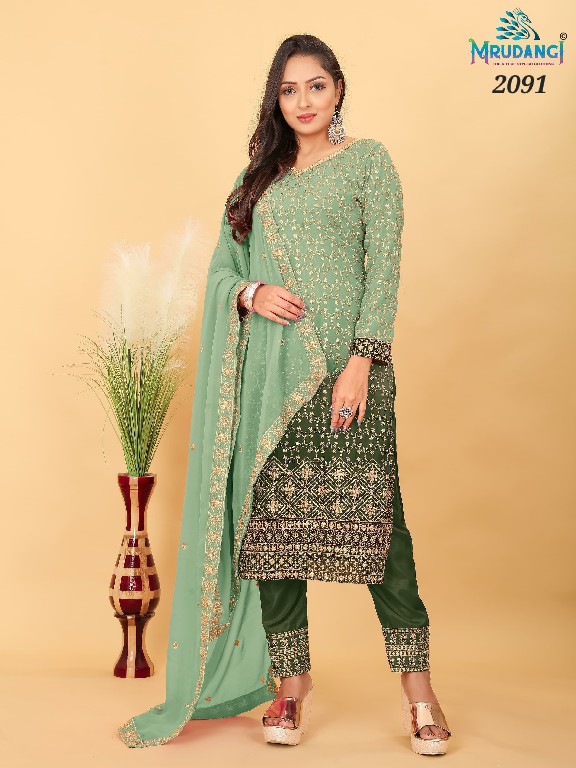 Mrudangi Misri 2087 Series Wholesale Designer Full Stitched Salwar Kameez