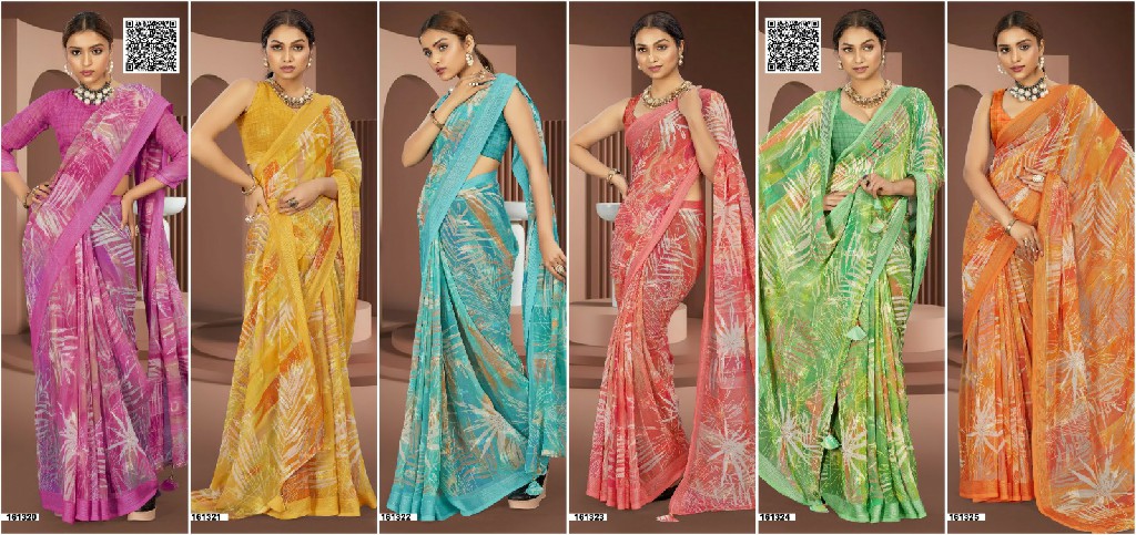 VALLABHI PRINTS ARCELIA VOL 7 DAILY WEAR GEORGETTE FANCY SAREES