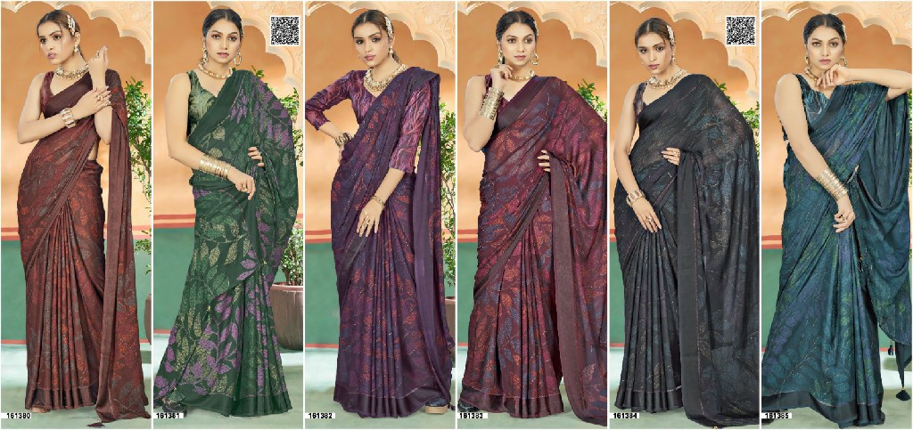 Vallabhi Spencer Vol-3 Wholesale Georgette Indian Ethnic Sarees