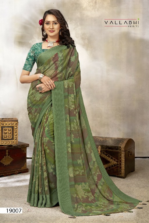 Vallabhi Western Vol-2 Wholesale Georgette Fabrics Regular Wear Sarees