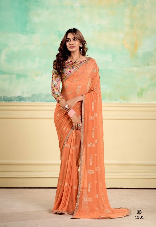 Stavan Nairobi Wholesale Heavy Weightless Party Wear Sarees